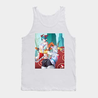 Tigress and Dragon Tank Top